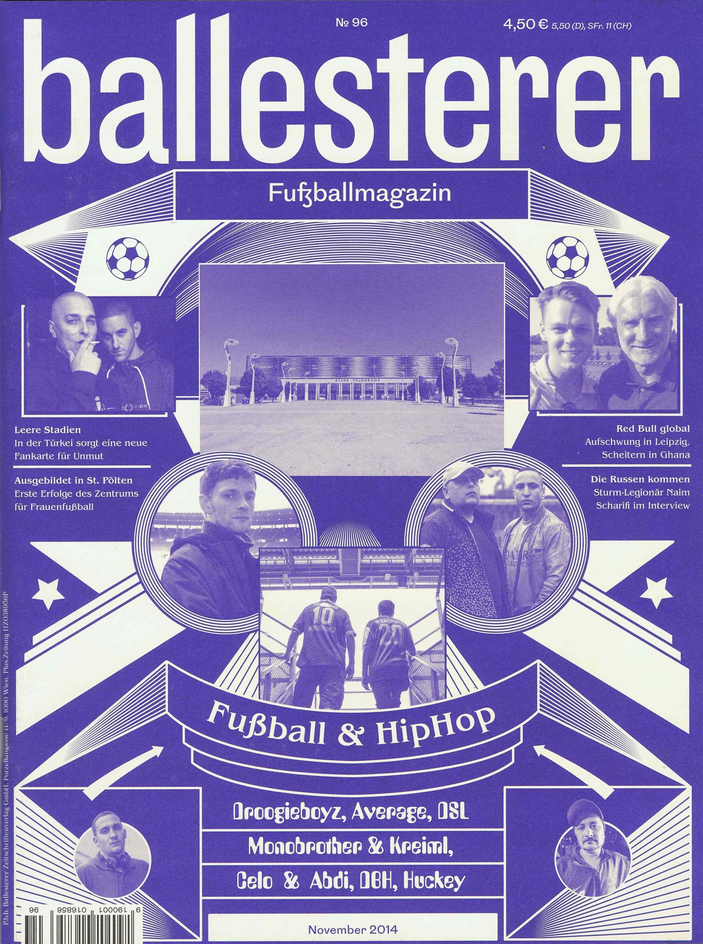 Ballesterer Fußball&HipHop Schwerpunkt (Print)
